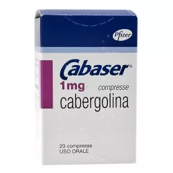 Кабазер (Cabaser, Каберголин Pfizer) 1мг таб. №20 фото